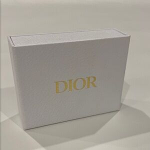 Dior White Box with Gold Logo